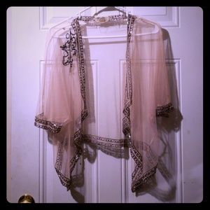Beaded shawl